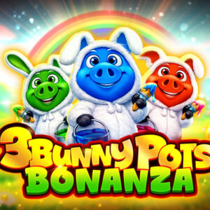 3 Bunny Pots Bonanza