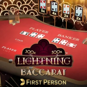 First Person Lightning Baccarat