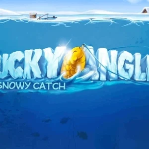 Lucky Angler: A Snowy Catch
